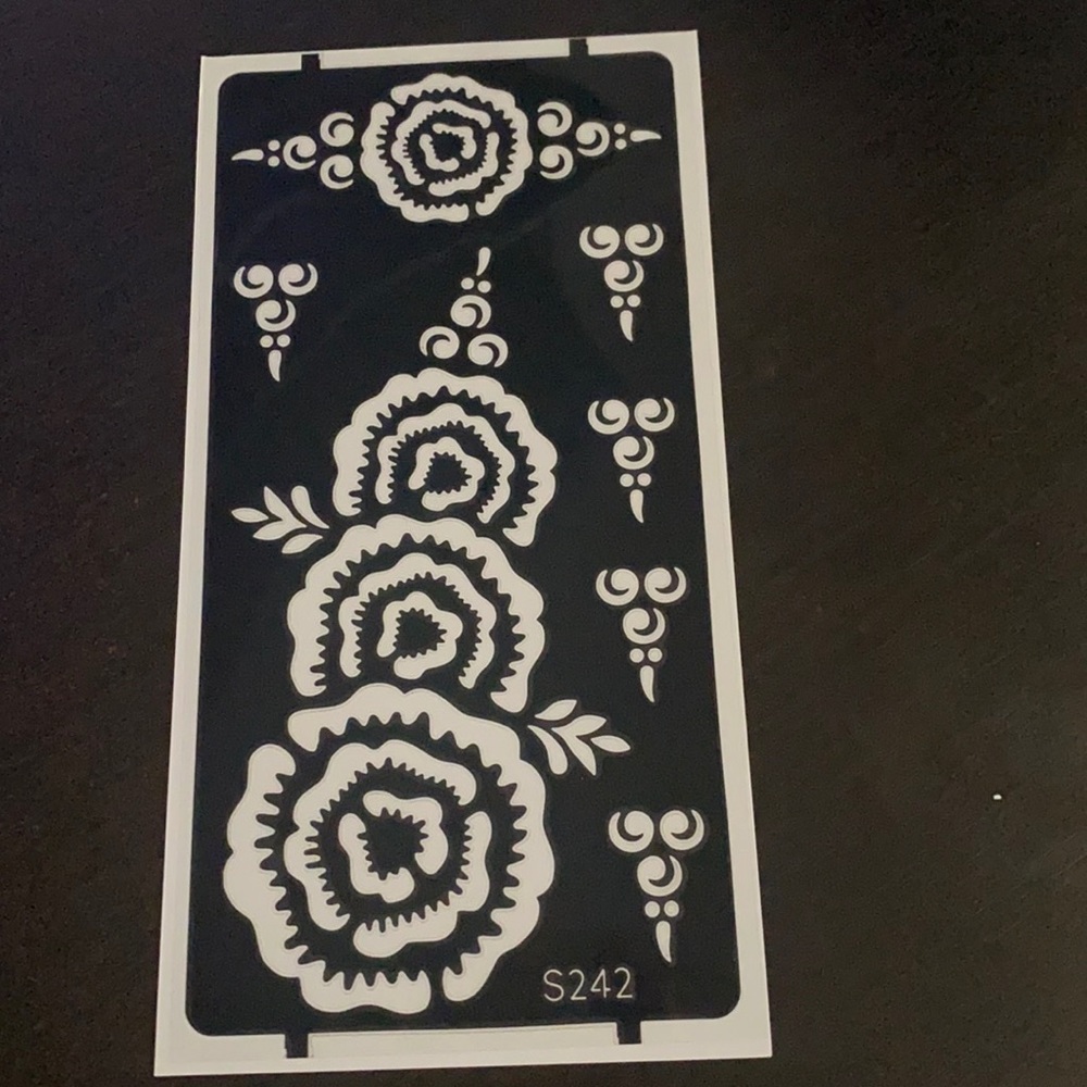 Henna Stencil #S242